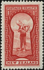 New Zealand   1935  Scott # B8    Mint Never Hinged