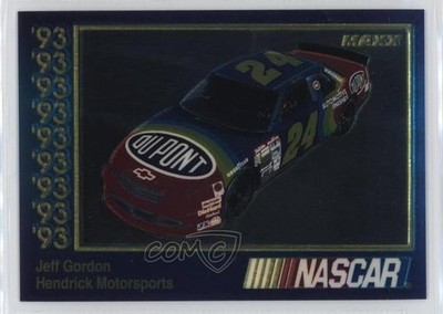 1993 Maxx Premier Plus Jeff Gordon #39 HOF 3c7