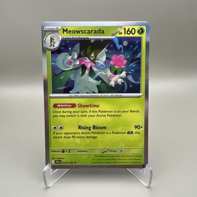Meowscarada 018/159 Holo Rare - Journey Together 2025 SV09: Pokemon TCG - NM