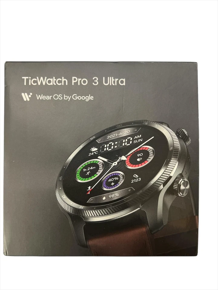 Ticwatch Pro 3 Ultra 4G WH11013 LTE Smartwatch mit Mobilfunkanschluss
