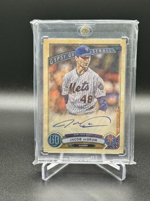 Jacob deGrom Auto 2019 Topps Gypsy Queen Autograph Card #23/25  GQA-JD