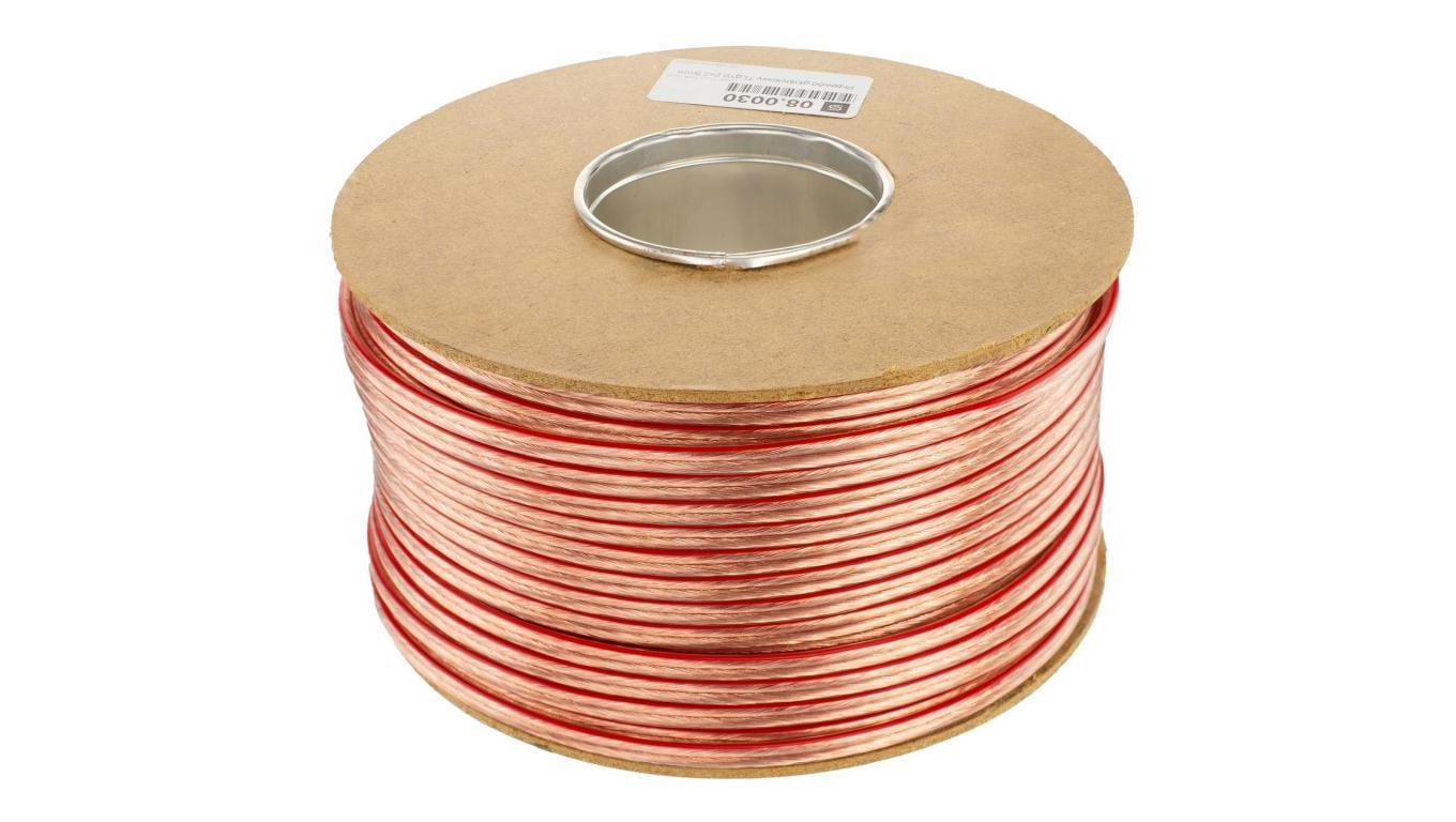 Пржевод глосниковый, 2x0,75 куб.м., Медзинский электрокабель, 100 м