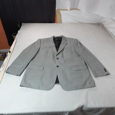 Stafford Blazer Mens 48 R Gray Houndstooth Wool Blend Old Money Preppy Jacket