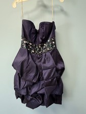 Teeze Me sweetheart top strapless dress with gems size 7