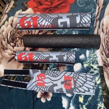 GT DYNO 1989 Design Re-Issue Retro BMX Padset Black Red Gray New In Package Pads