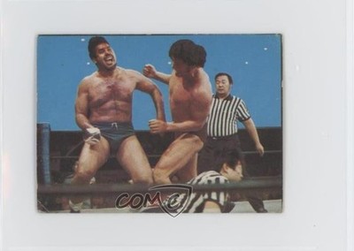 1974 Yamakatsu New Japan Pro Wrestling Antonio Inoki Tiger Jeet Singh #30 07yc