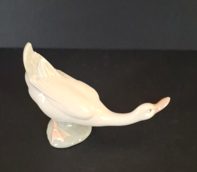 VTG Nao by Lladro Spain Porcelain Figurine 00244 Suspicious Duck 6