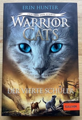 warrior cats der vierte Schüler Zeichen der Sterne 4/01Verlag Gulliver NEU