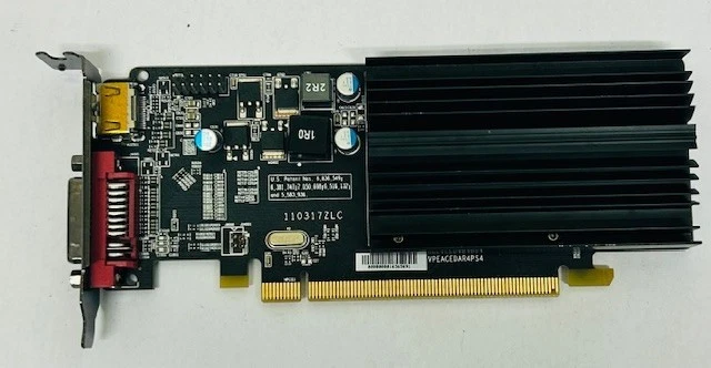 1GB XFX Radeon HD 5450 650M DDR3 PCI-E DVI HDMI Low Profile Graphics Card - Image 4 of 4