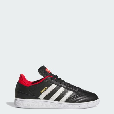 NEW Adidas BUSENITZ skateboarding shoes Mens Size 12 Black & Scarlet Red