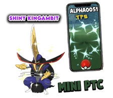 Pokemon Shiny Kingambit Mini P T C 80k Fast Delivery