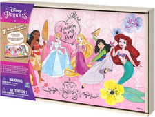 , Disney Princess Puzzles, 7-Pack, Jigsaw Kids Puzzles, 12, 16,  24 Pieces, ...