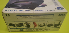 Sega Saturn Console Complete In Box CIB