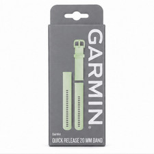 Garmin Quick Release 20mm Band Cool Mint Silicone Watch Strap Genuine