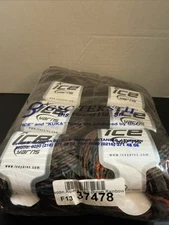 Ice Yarns 8 Skeins Aladdin Alpaca Dark Brown Rainbow New