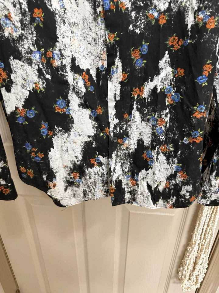 Camisa negra con botones Alexander Mcqueen negra para hombre talla 50 talla grande de Estados Unidos Foto 4 de 4