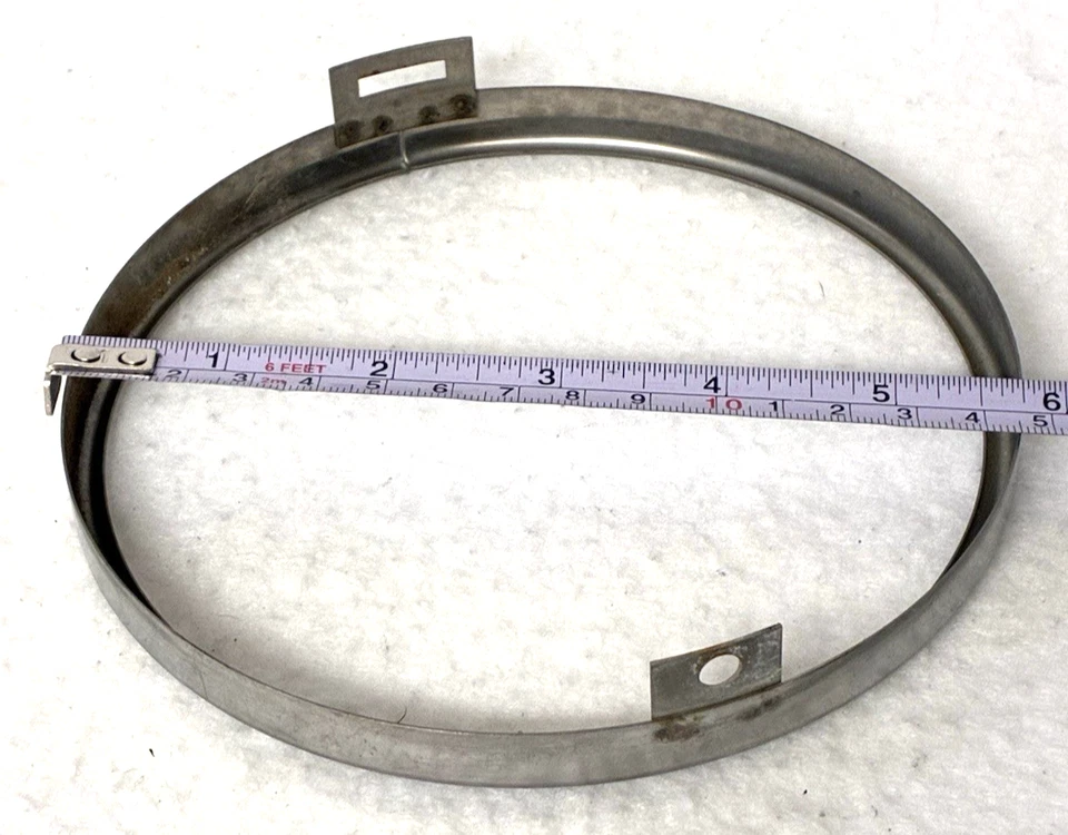 ANILLO DE RETENCIÓN BISEL FARO FORD LINCOLN MERCURY 5 1/2" ACERO INOXIDABLE, FABRICANTE DE EQUIPOS ORIGINALES:) Foto 2 de 2