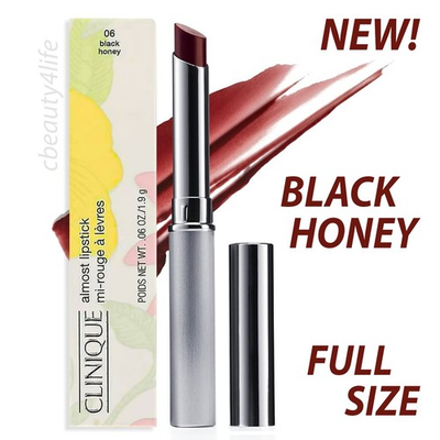 #ad Clinique Almost Lipstick 06 Black Honey 0.06oz 1.9g FULL SIZE $17.95