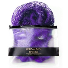 African Net Sponge Authentic - 1 Count Pack of 1 , Purple