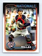 #530 2024 Topps - Drew Millas RC Washington Nationals