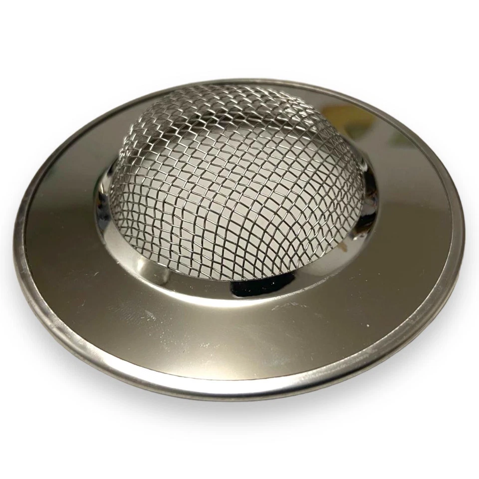 2x Abflußsieb Abfluß Sieb Haarsieb für Küchenspüle Waschbecken Dusche Ø77mm - Bild 2 von 2