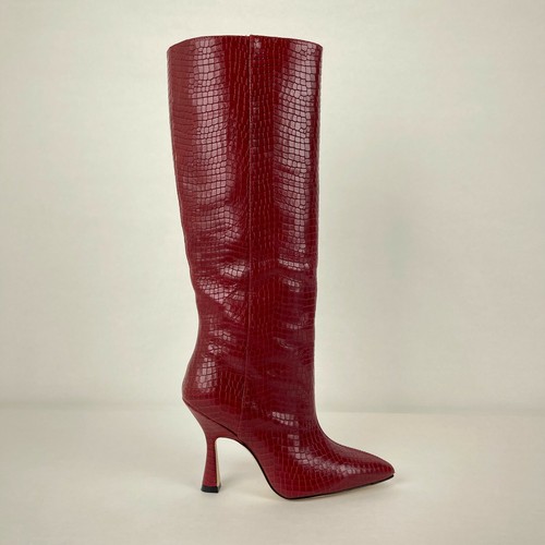 $795 Stuart Weitzman Parton Red 