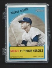 2008 Complete Topps Heritage *** BASEBALL FLASHBACKS Inserts Set (10) Cards MINT