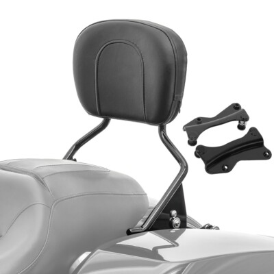 Sissy Bar für Harley Davidson Street Glide 14-22 mit Docking-Kit schwarz