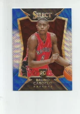 2014-15 SELECT PRIZMS BLUE AND SILVER #81 BRUNO CABOCLO