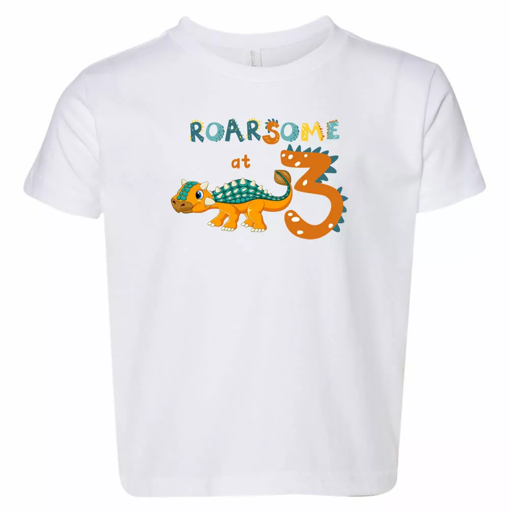 Roarsome Dinosaur Three Today Birthday – Parcel of Love