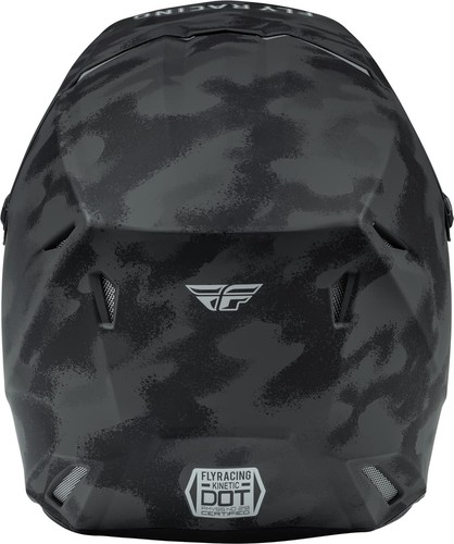 Fly Racing Kinetic Special Edition Matte Grey Camo Motocross Helmet Youth Small - Picture 8 of 10
