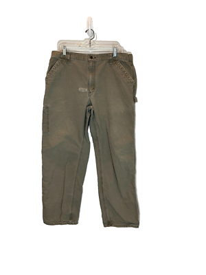 Carhartt Carpenter Pants Men's 38x32 (36x30.5) Brown Work/Grunge