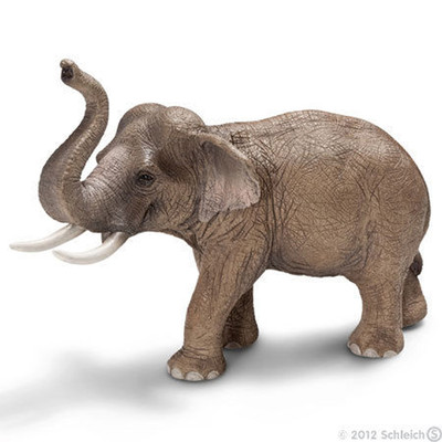 NEW SCHLEICH 14653 Asian Elephant Male Adult - RETIRED | eBay