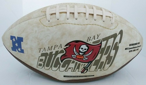 KEENAN McCARDELL -TAMPA BAY BUCCANEERS #87 SIGNED AUTOGRAPH FOOTBALL - Picture 5 of 9