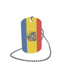 Dog Tag Flag Bunting Nordenham Dog Tag Aluminium 30 x 50mm