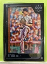 2022 Panini Diamond Kings Gerrit Cole #116 BLACK FRAMED, freshly pulled/sleeved!