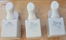 3 Martha Stewart Paper Punch Lot Hydrangea Corner Punch