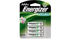 4 AAA Energizer Rechargeable Power Plus NiMH Batteries 800 mAh, NH12BP-4 