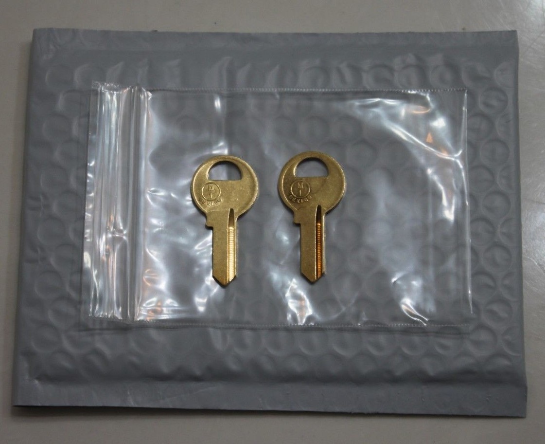 Master Lock 2705 Replacement Keys - 2 Key Set With Free Lip Balm