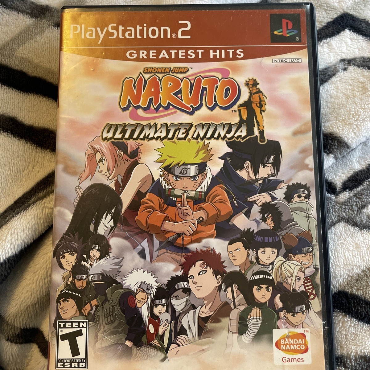 Naruto Ultimate Ninja PlayStation 2 Video Game Complete Case