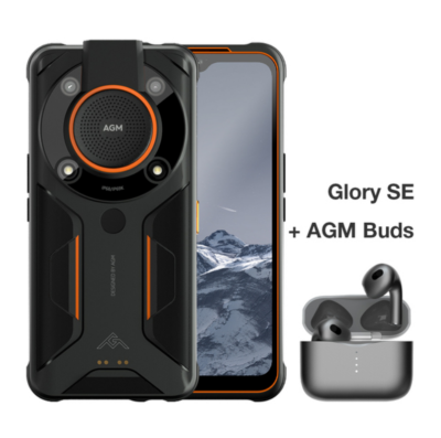 Smartphone AGM Glory SE 5G - 8Go RAM / 128Go - IP68 étanche Antichoc - Écran 6,53" - Snapdragon 480 - Neuf