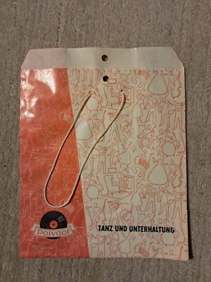 Polydor Tüte 60er Tony Sheridan Beatles Peter Kraus Ted Herold Star Club Letzte!
