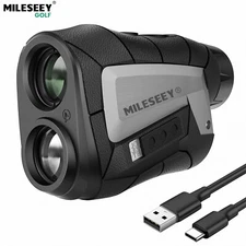 Mileseey Golf Range Finder with Slope,660 Yard Laser Rangefinder, Magnetic Mount