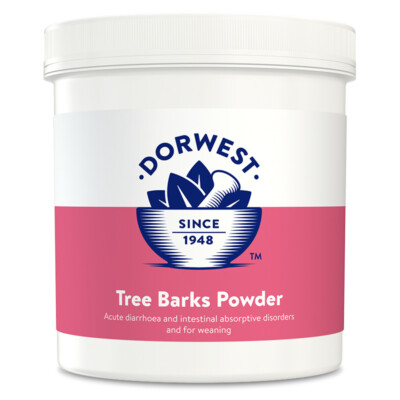 Dorwest Herbs Tree Barks powder 200g Dog Cat supplement digestion