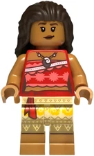 LEGO Moana Princess Minifigure Disney Celebration Train 43212 NEW Retired dis088