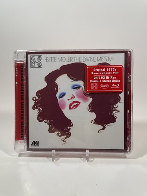 Bette Midler - Divine Miss M - Blu-ray Audio Disc 4.0 Quadraphonic Quadio SEALED