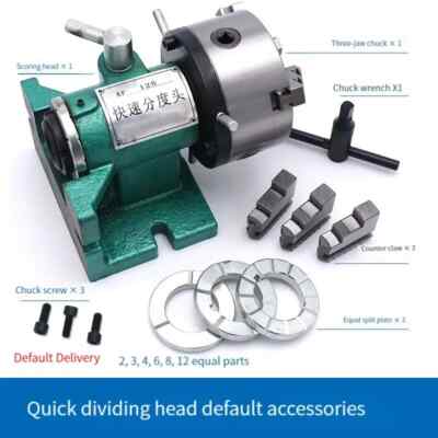 5 Inch 6 Inch Quick Indexing Head Milling Machine Universal Drilling Machine