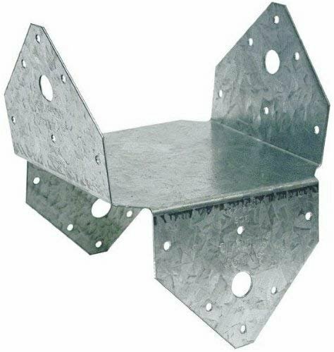 Simpson Strong Tie BC6Z ZMAX Galvanized 18-Gauge 6X Post Cap Simpson Strong Tie BC6Z ZMAX Galvanized 18-Gauge 6X Post Cap