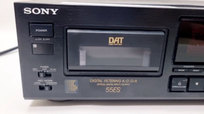 SONY DATプレーヤー DTC 55ES Vintage Sony DTC-55ES DAT Digital Audio Player Recorder Deck - Not