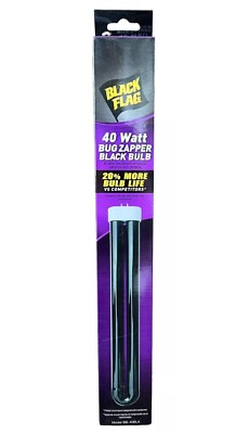 Black Flag BB-40BLK 40W Replacement Bulb for Bug Zapper - Black New in Box